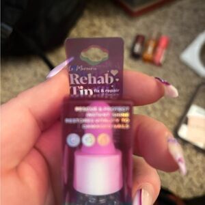Rehab Tin Nail Repair Treatment - Pink Cap